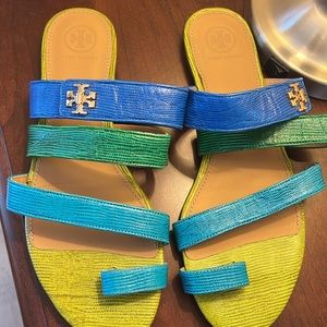Tory Burch leather sandals sz 9.5